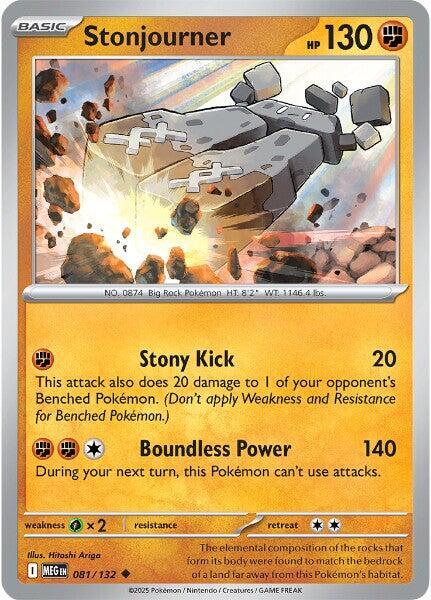 Stonjourner 081/132 (ME01: Mega Evolution)  | Good Games Adelaide SA