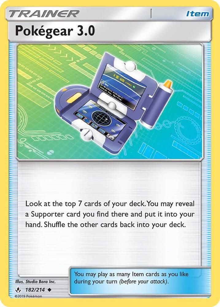 Pokegear 3.0 182/214 (SM - Unbroken Bonds)  | Good Games Adelaide SA