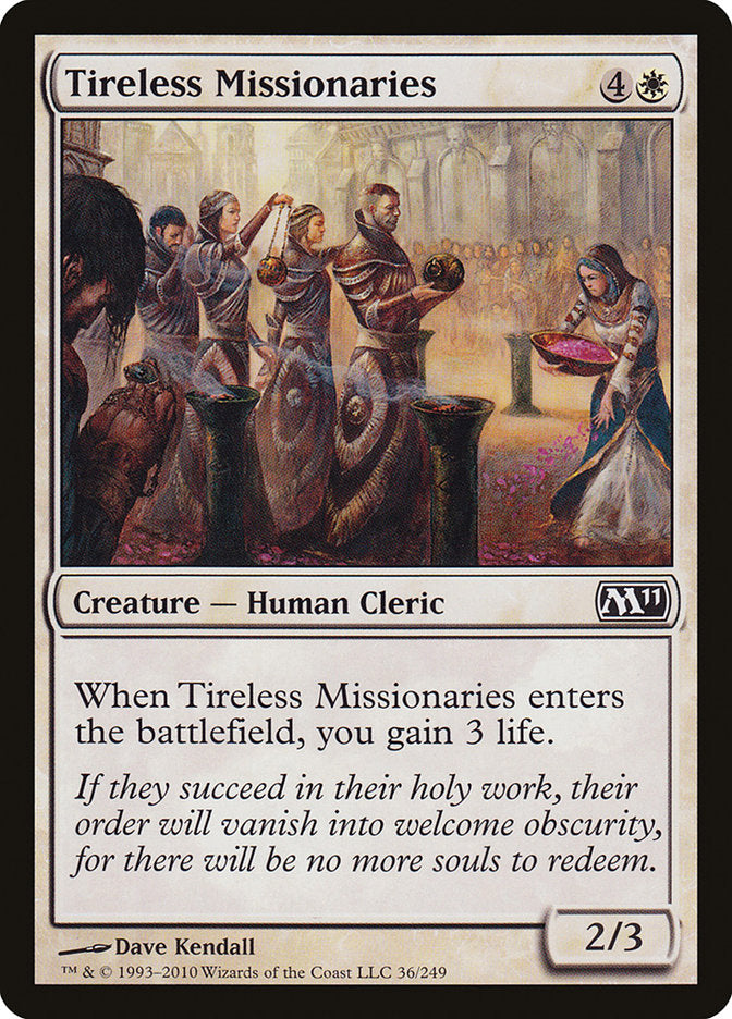 Tireless Missionaries 36 (Magic 2011 (M11))  | Good Games Adelaide SA