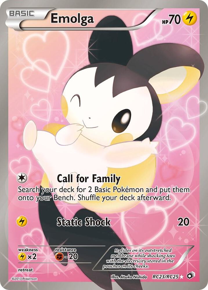 Emolga Full Art RC23/RC25 (Legendary Treasures: Radiant Collection)  - Holofoil | Good Games Adelaide SA