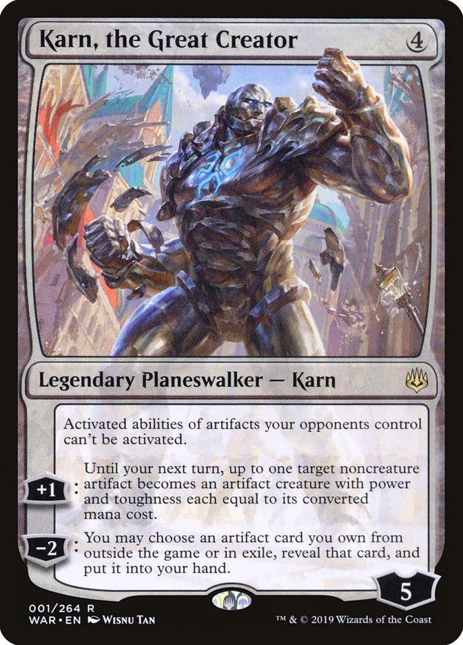 Karn the Great Creator 1 (War of the Spark)  | Good Games Adelaide SA