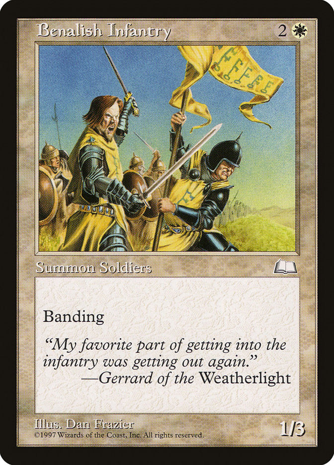 Benalish Infantry  (Weatherlight)  | Good Games Adelaide SA