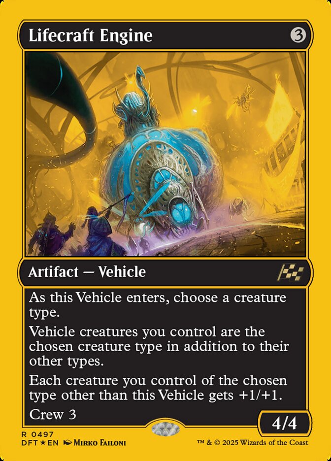 Lifecraft Engine 497 (Aetherdrift)  - Foil | Good Games Adelaide SA