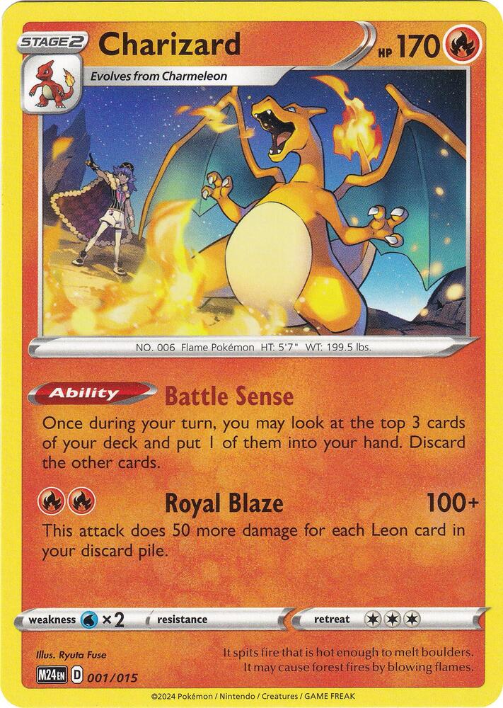 Charizard 001/015 (McDonald's Promos 2024)  | Good Games Adelaide SA