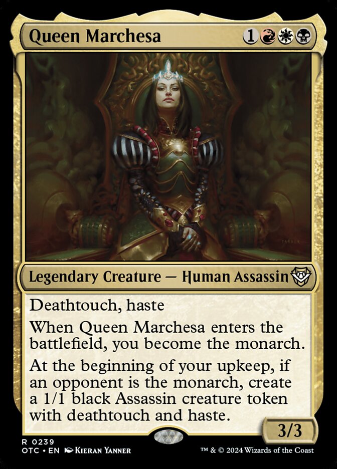 Queen Marchesa 239 (Commander: Outlaws of Thunder Junction)  | Good Games Adelaide SA