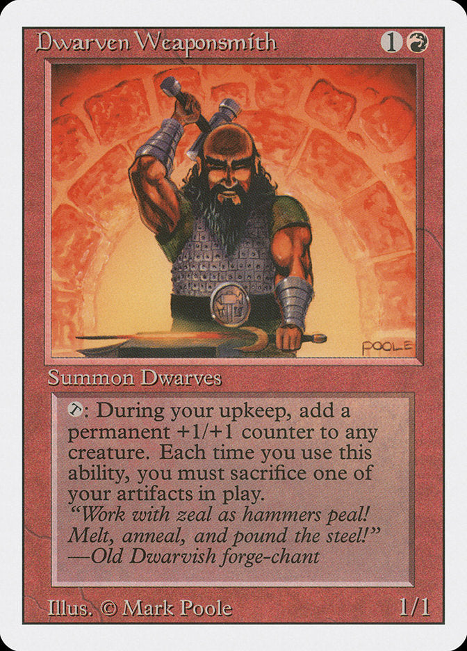 Dwarven Weaponsmith  (Revised Edition)  | Good Games Adelaide SA