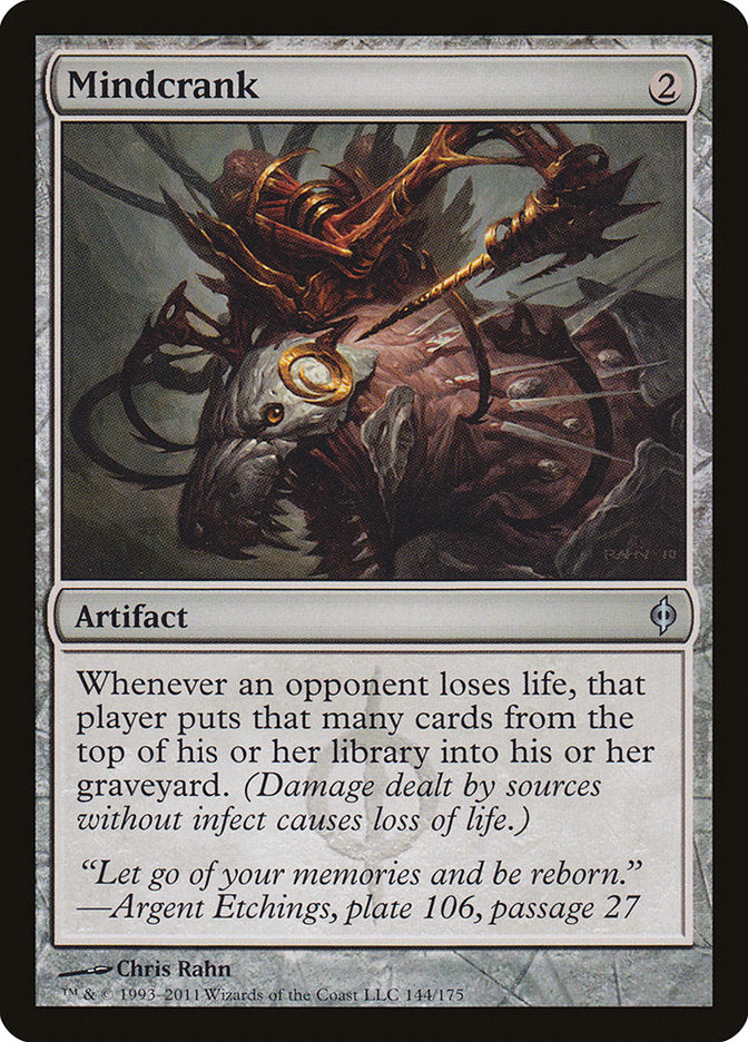 Mindcrank 144 (New Phyrexia)  - Foil | Good Games Adelaide SA