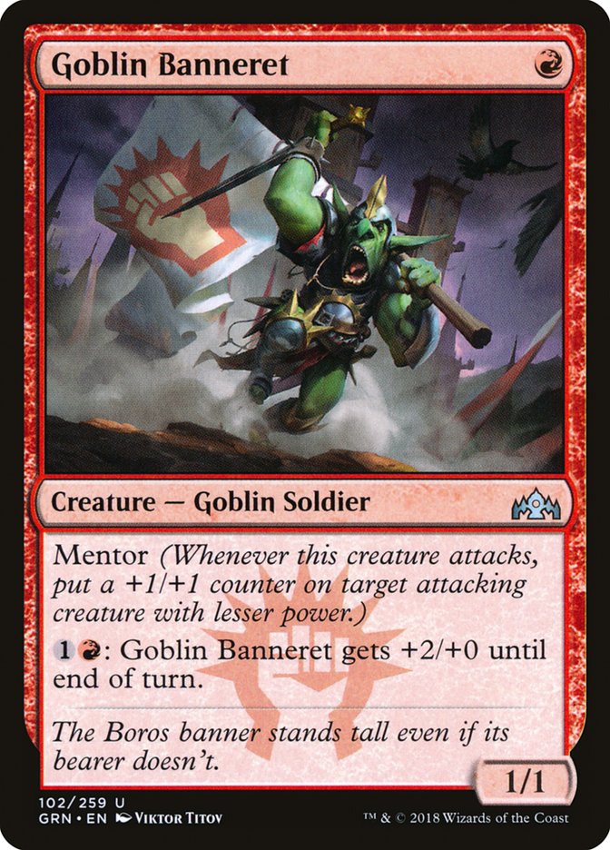 Goblin Banneret 102 (Guilds of Ravnica)  | Good Games Adelaide SA