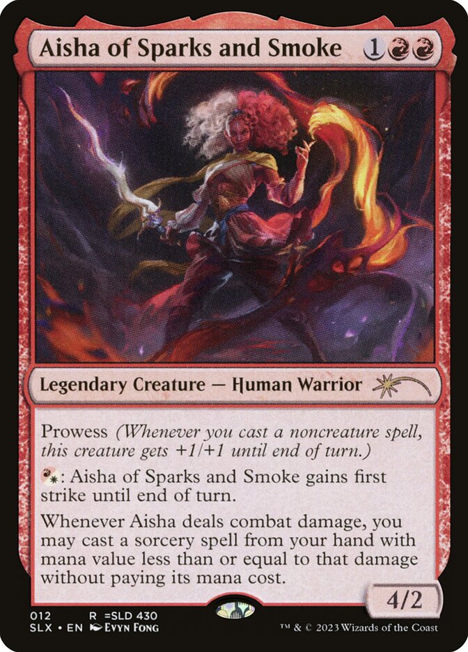 Aisha of Sparks and Smoke 12 (SLX Cards)  | Good Games Adelaide SA