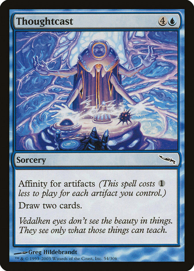 Thoughtcast 54 (Mirrodin)  - Foil | Good Games Adelaide SA