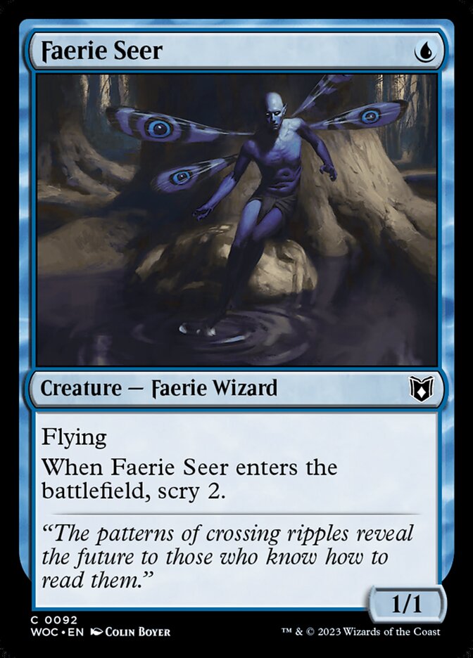 Faerie Seer 92 (Commander: Wilds of Eldraine)  | Good Games Adelaide SA