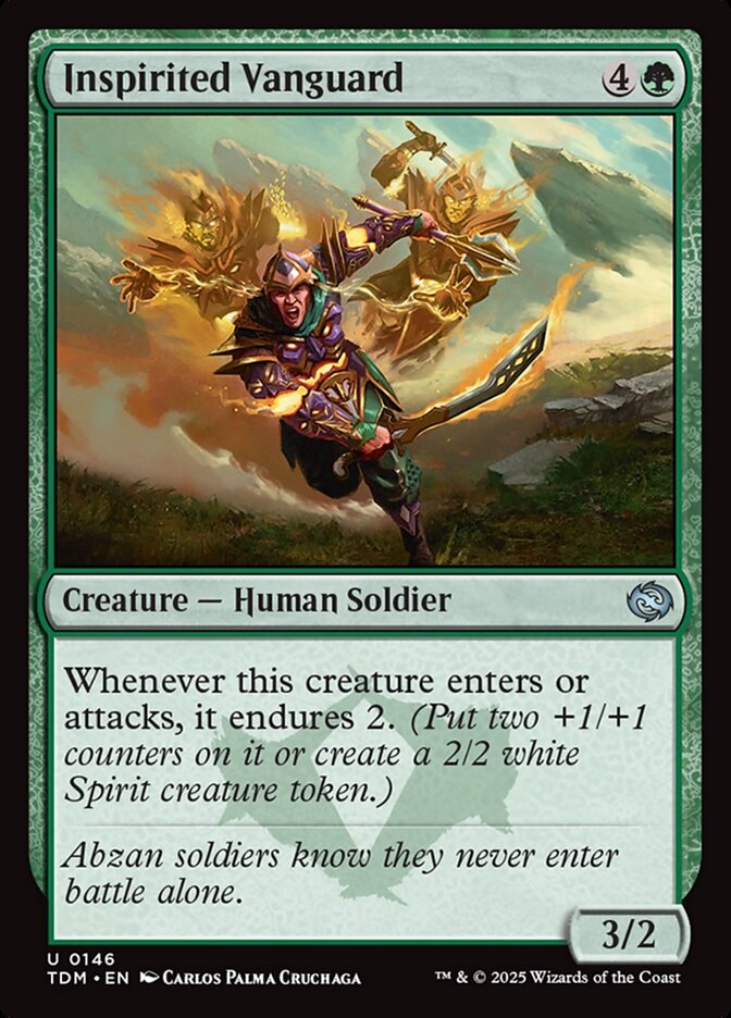 Inspirited Vanguard 146 (Tarkir: Dragonstorm)  | Good Games Adelaide SA