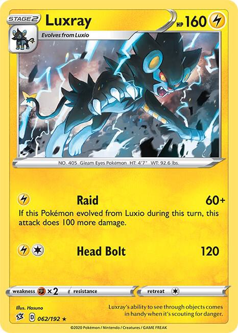 Luxray 62 192 062/192 (Deck Exclusives)  | Good Games Adelaide SA