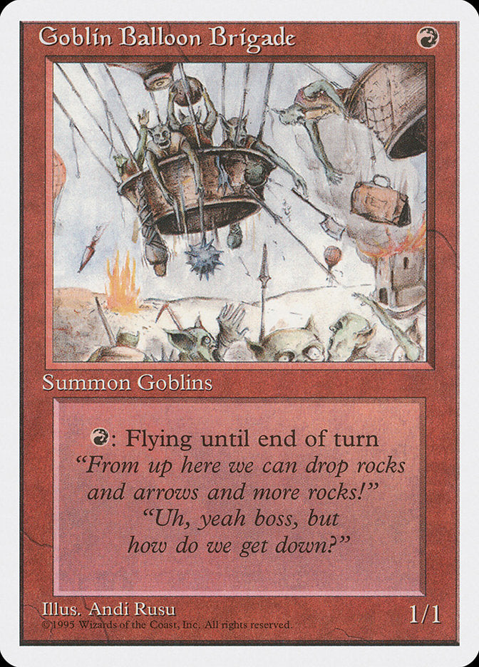 Goblin Balloon Brigade  (Fourth Edition)  | Good Games Adelaide SA