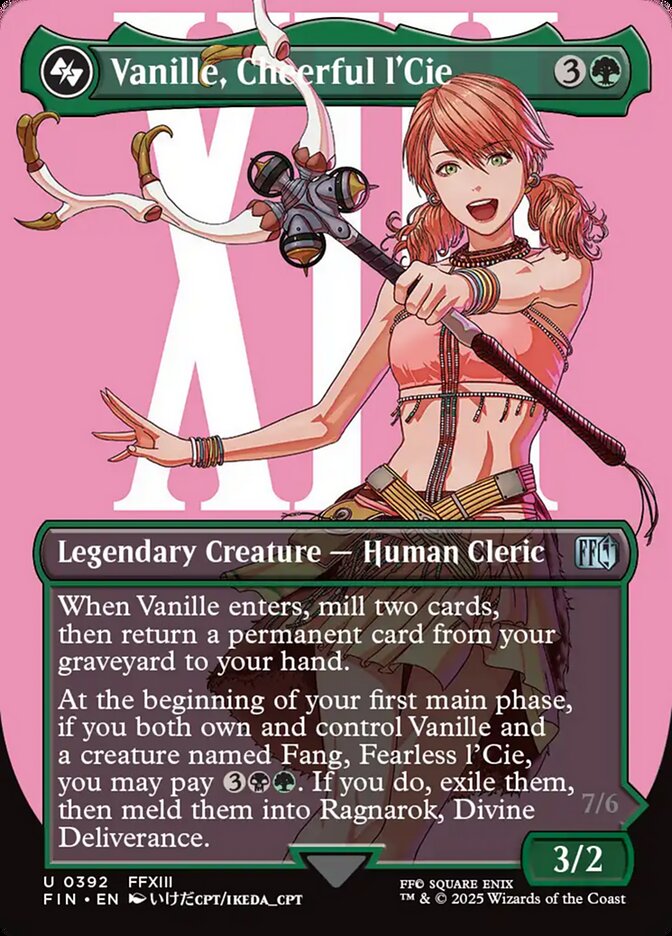 Vanille, Cheerful l'Cie 392/309 (FINAL FANTASY)  - Borderless | Good Games Adelaide SA