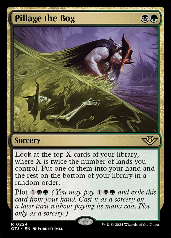 Pillage the Bog 224 (Outlaws of Thunder Junction)  - Foil | Good Games Adelaide SA