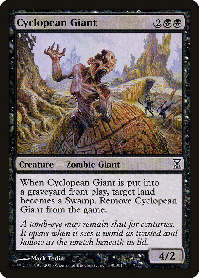 Cyclopean Giant 100 (Time Spiral)  - Foil | Good Games Adelaide SA