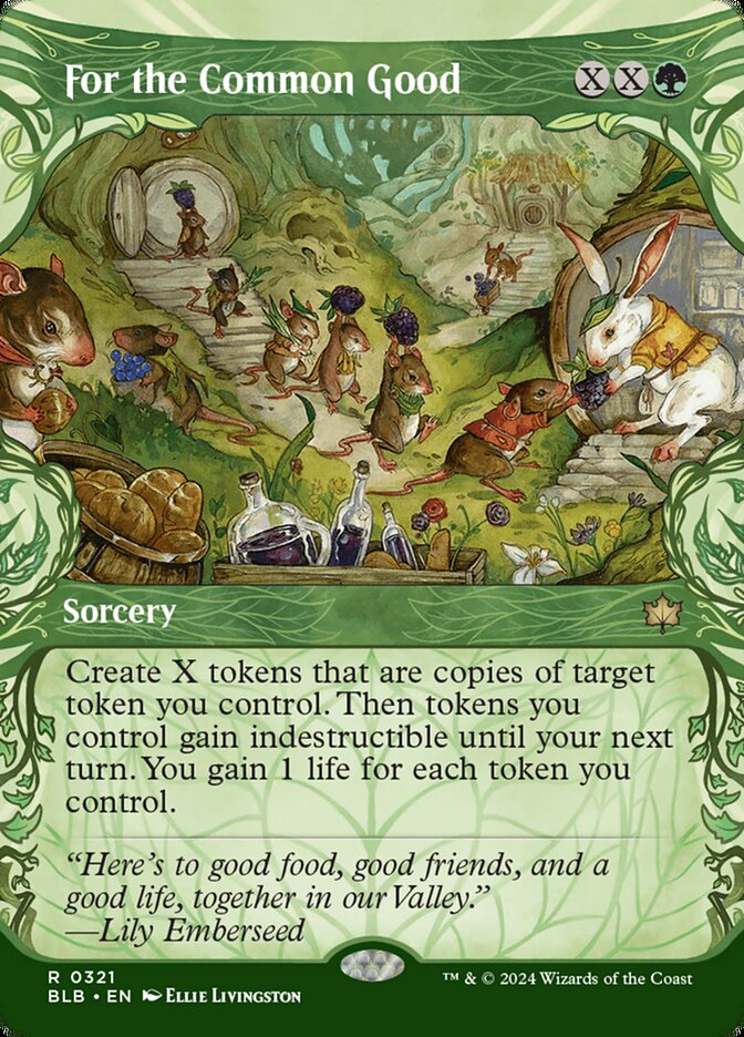 For the Common Good 321 (Bloomburrow)  | Good Games Adelaide SA