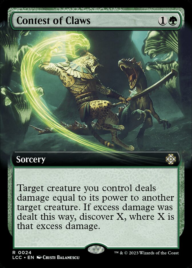 Contest of Claws 24 (Commander: The Lost Caverns of Ixalan)  - Foil | Good Games Adelaide SA