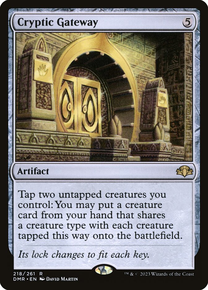 Cryptic Gateway 218 (Dominaria Remastered)  | Good Games Adelaide SA