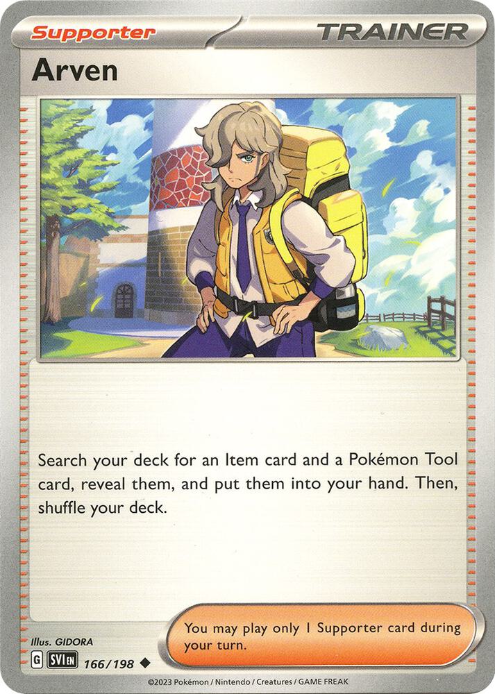Arven 166/198 (SV01: Scarlet & Violet Base Set)  | Good Games Adelaide SA