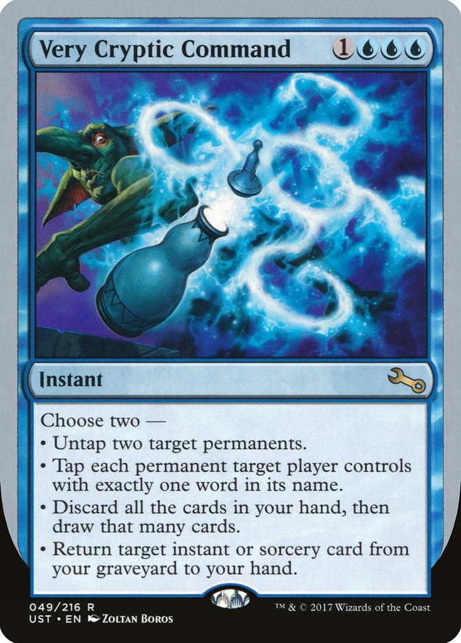 Very Cryptic Command 49 (Unstable)  - Foil | Good Games Adelaide SA