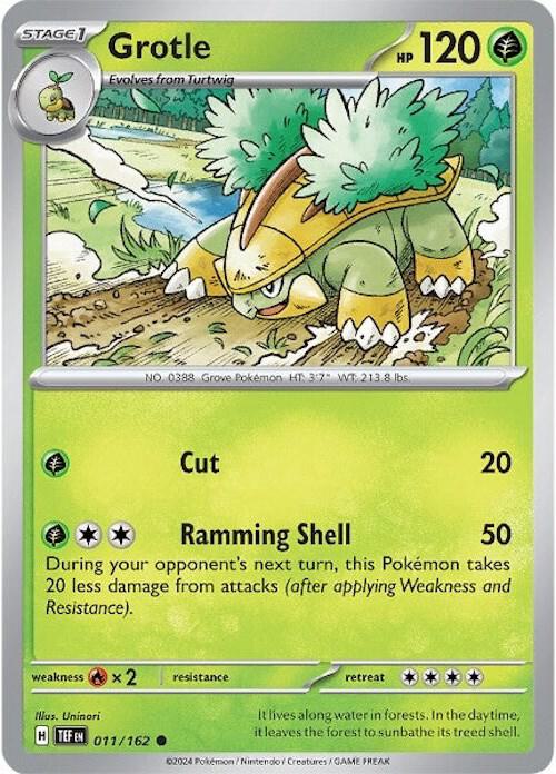 Grotle 011/162 (SV05: Temporal Forces)  - Reverse Holofoil | Good Games Adelaide SA