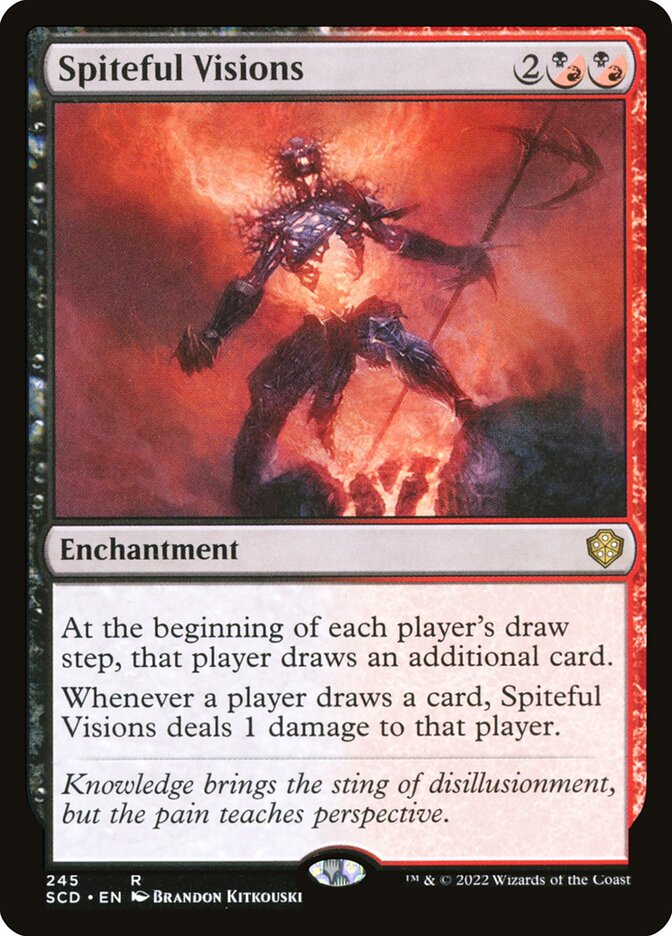 Spiteful Visions 245 (Starter Commander Decks)  | Good Games Adelaide SA