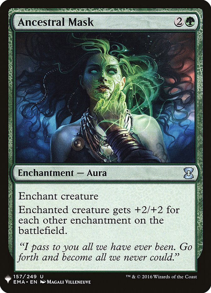 Ancestral Mask 157 (The List Reprints)  | Good Games Adelaide SA
