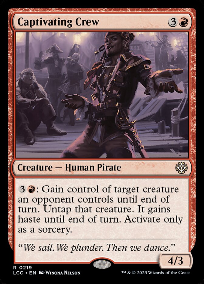 Captivating Crew 219 (Commander: The Lost Caverns of Ixalan)  | Good Games Adelaide SA