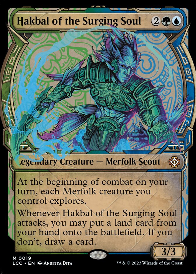 Hakbal of the Surging Soul 19 (Commander: The Lost Caverns of Ixalan)  - Foil | Good Games Adelaide SA