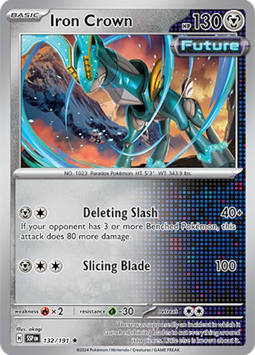 Iron Crown 132/191 (SV08: Surging Sparks)  - Holofoil | Good Games Adelaide SA
