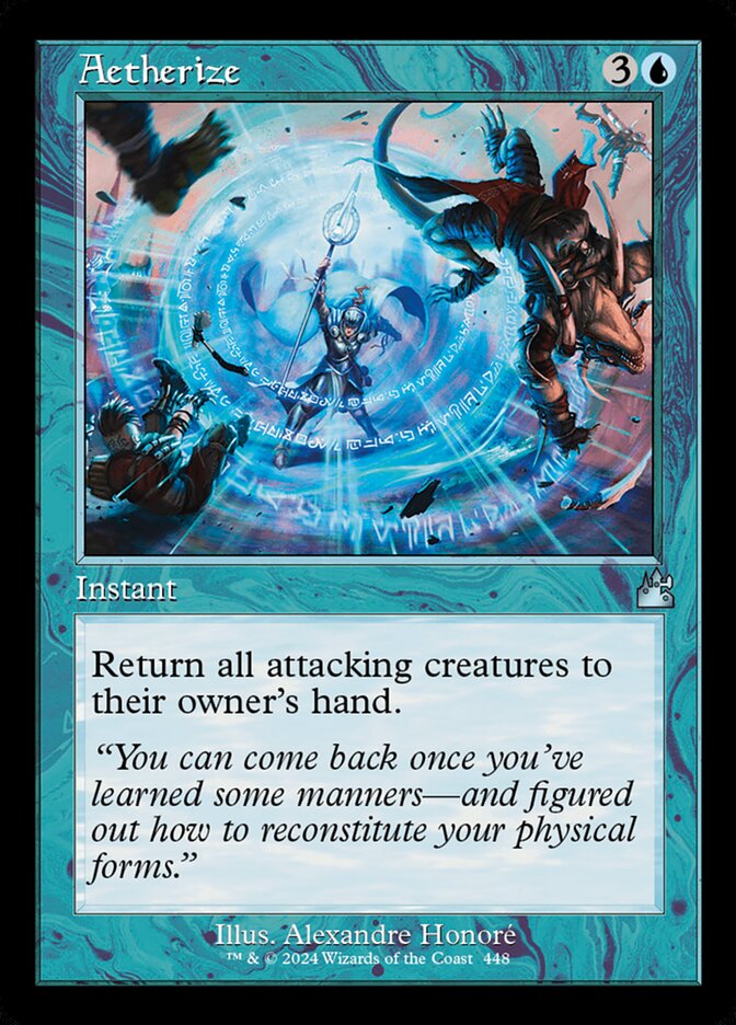 Aetherize 448 (Ravnica Remastered)  - Foil | Good Games Adelaide SA