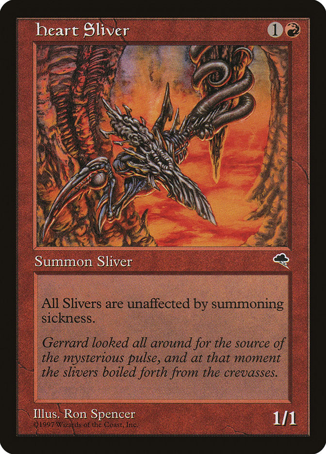 Heart Sliver 182/350 (Tempest)  | Good Games Adelaide SA