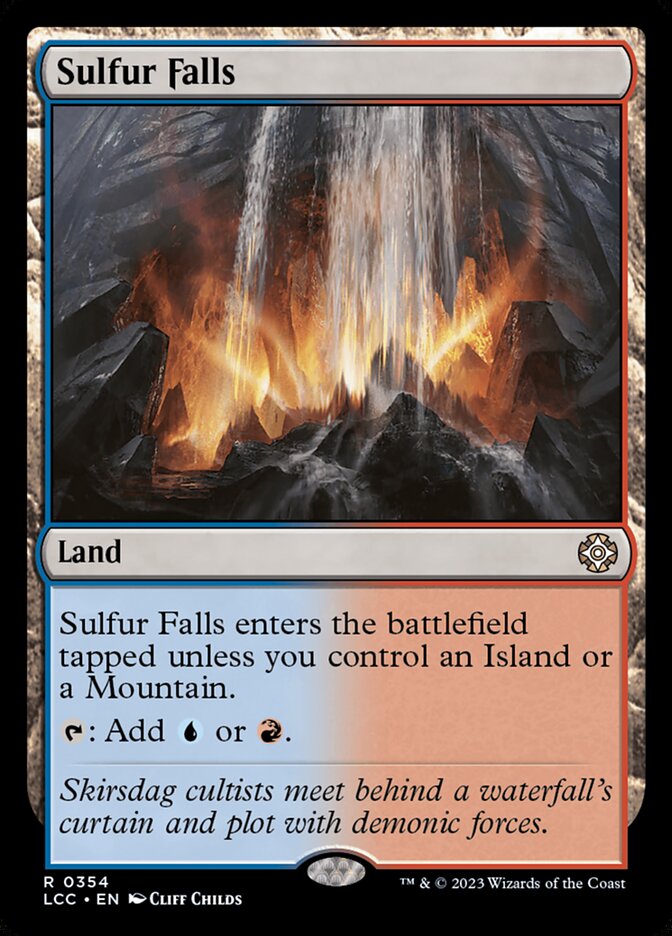 Sulfur Falls 354 (Commander: The Lost Caverns of Ixalan)  | Good Games Adelaide SA