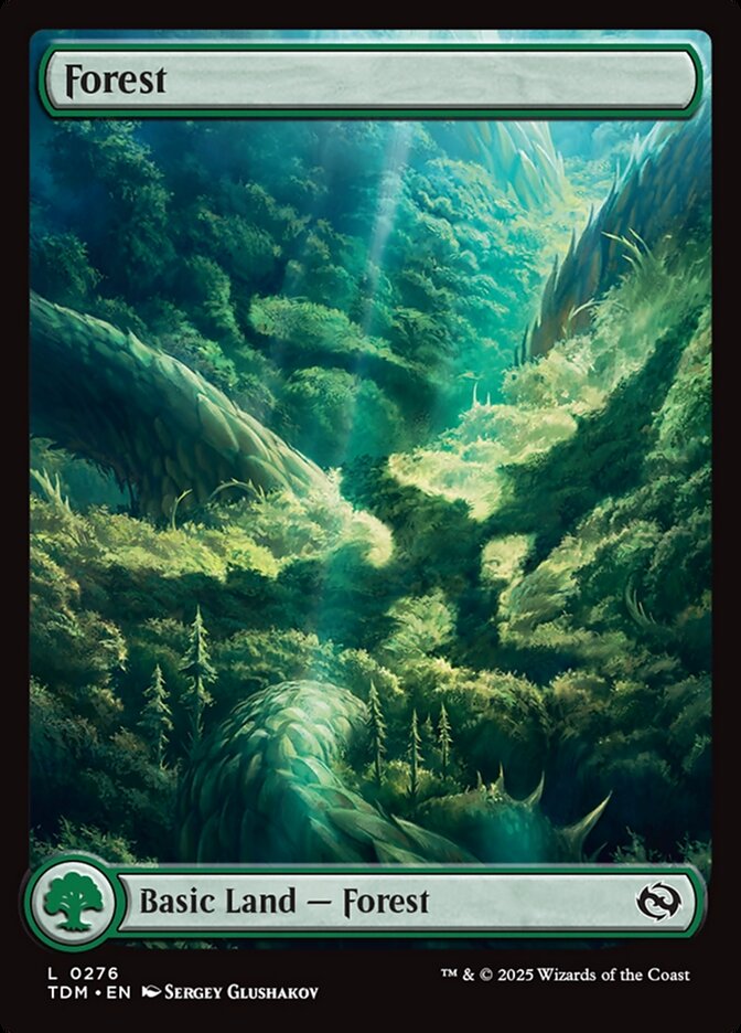 Forest 276 (Tarkir: Dragonstorm)  | Good Games Adelaide SA