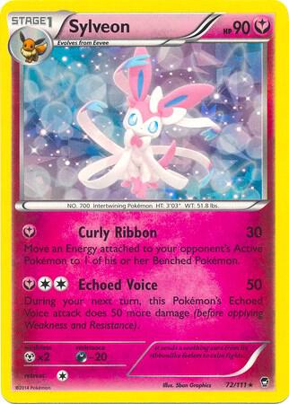 Sylveon 72 111 XY Furious Fists 072/111 (Deck Exclusives)  - Holofoil | Good Games Adelaide SA