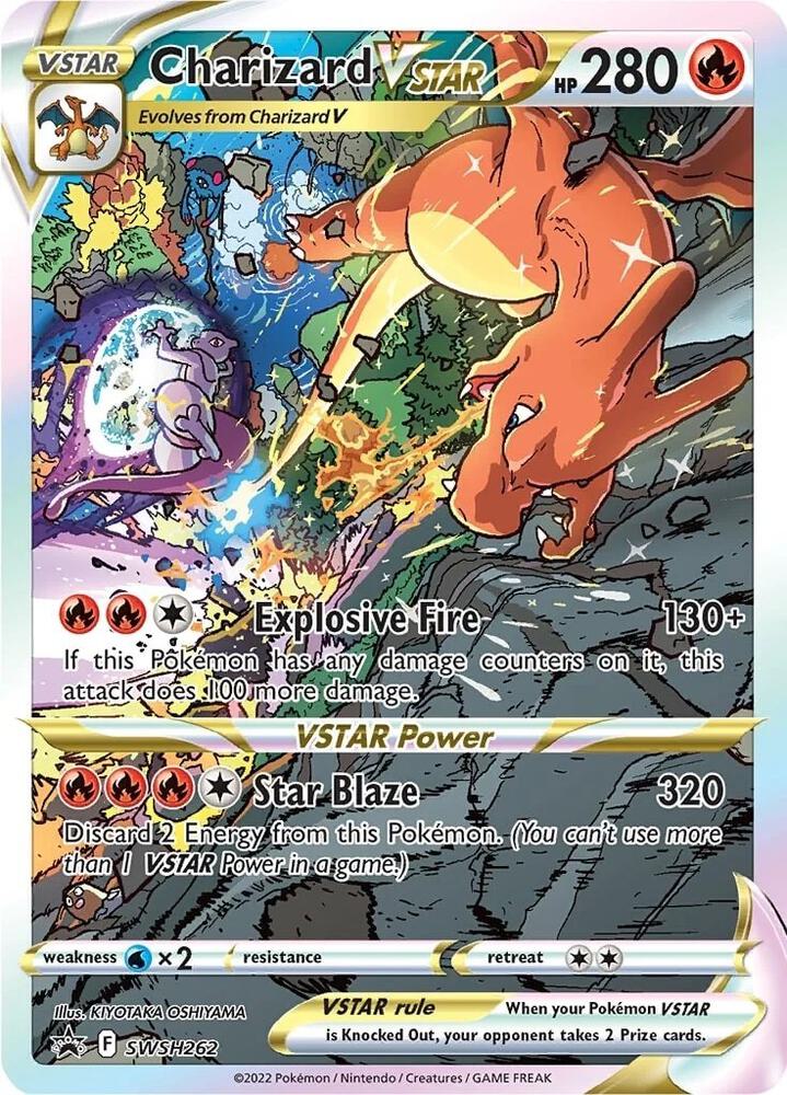 Charizard VSTAR SWSH262 SWSH262 (SWSH: Sword & Shield Promo Cards)  - Holofoil | Good Games Adelaide SA