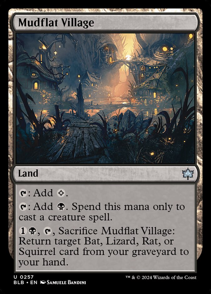 Mudflat Village 257 (Bloomburrow)  - Foil | Good Games Adelaide SA