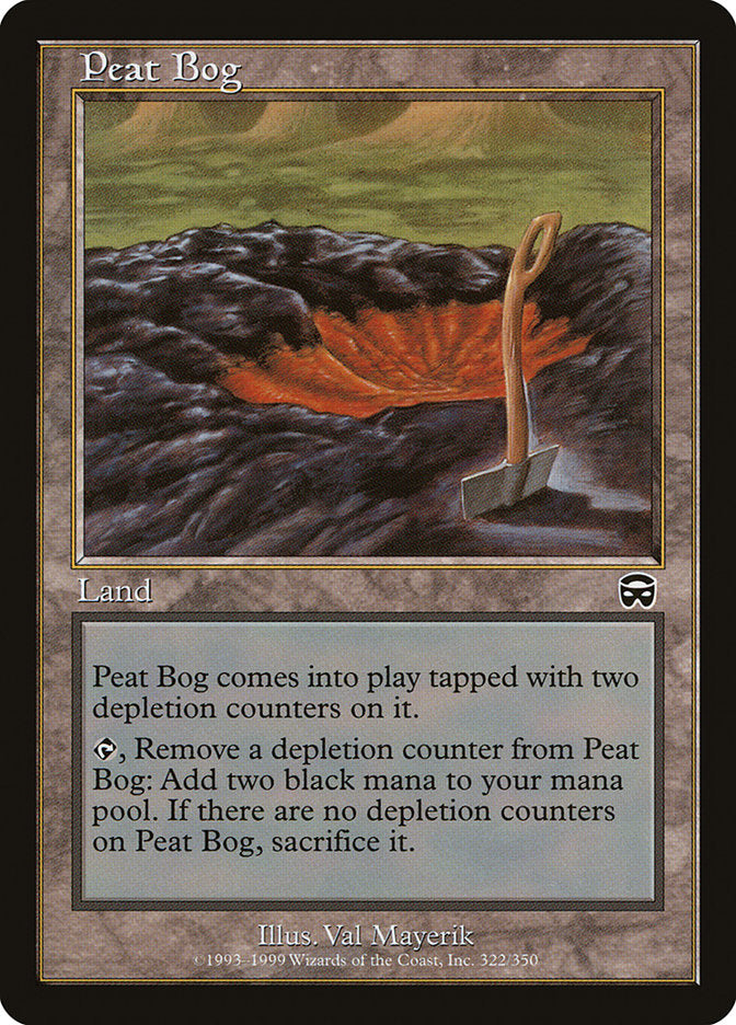 Peat Bog 322 (Mercadian Masques)  - Foil | Good Games Adelaide SA