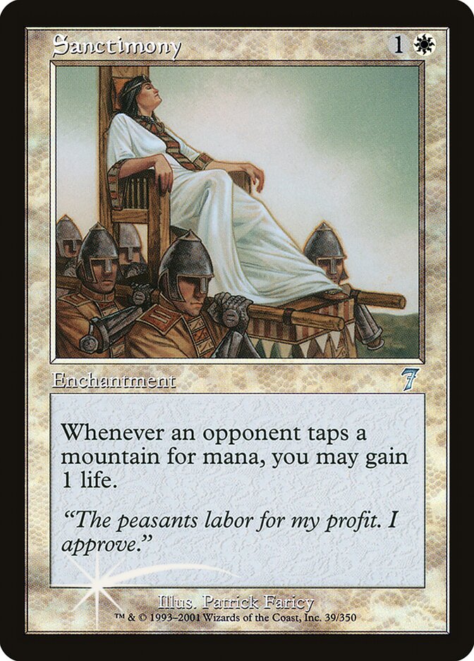 Sanctimony 39 (7th Edition)  - Foil | Good Games Adelaide SA