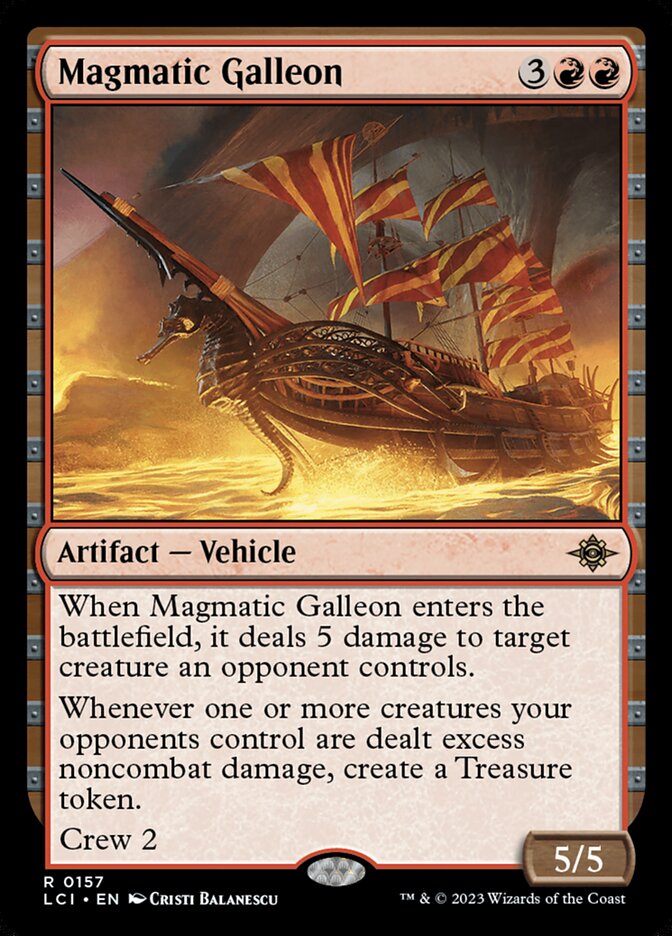 Magmatic Galleon 157 (The Lost Caverns of Ixalan)  | Good Games Adelaide SA