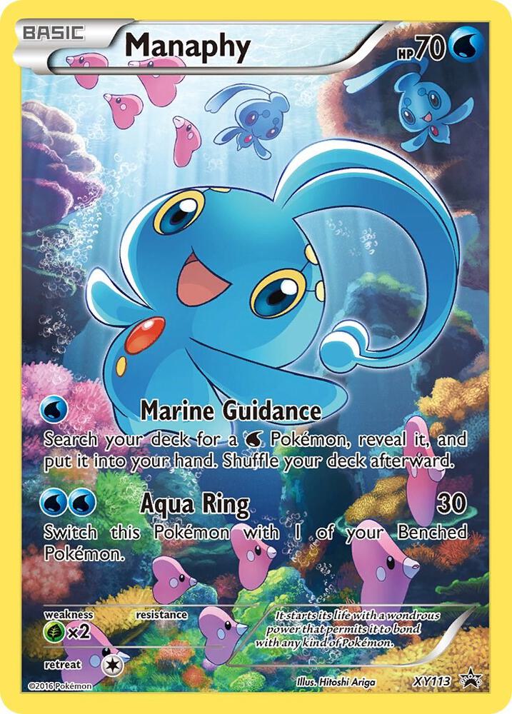 Manaphy XY113 (XY Promos)  - Holofoil | Good Games Adelaide SA
