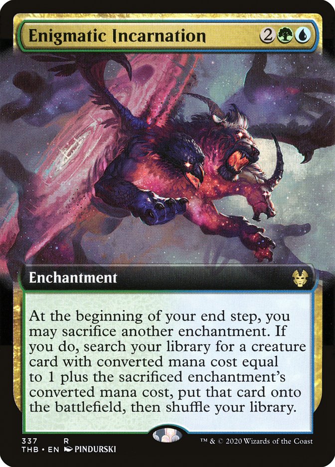 Enigmatic Incarnation 337 (Theros Beyond Death)  - Foil | Good Games Adelaide SA