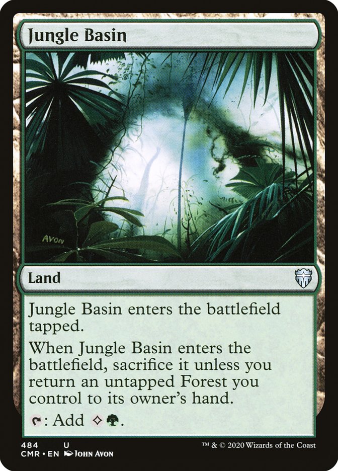 Jungle Basin 484 (Commander Legends)  | Good Games Adelaide SA
