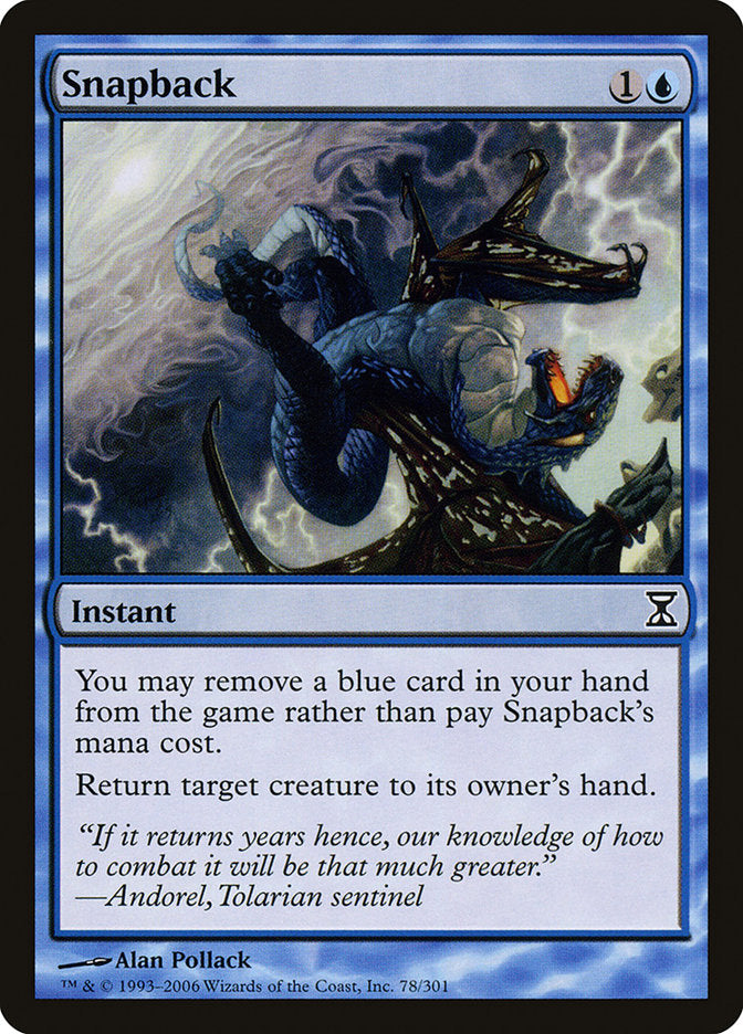 Snapback 78 (Time Spiral)  - Foil | Good Games Adelaide SA