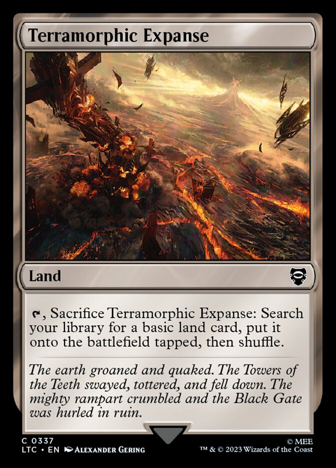 Terramorphic Expanse 337 (Commander: The Lord of the Rings: Tales of Middle-earth)  | Good Games Adelaide SA