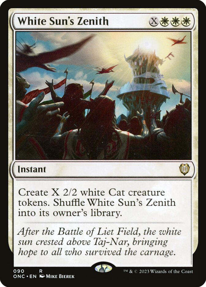 White Sun's Zenith 90 (Commander: Phyrexia: All Will Be One)  | Good Games Adelaide SA