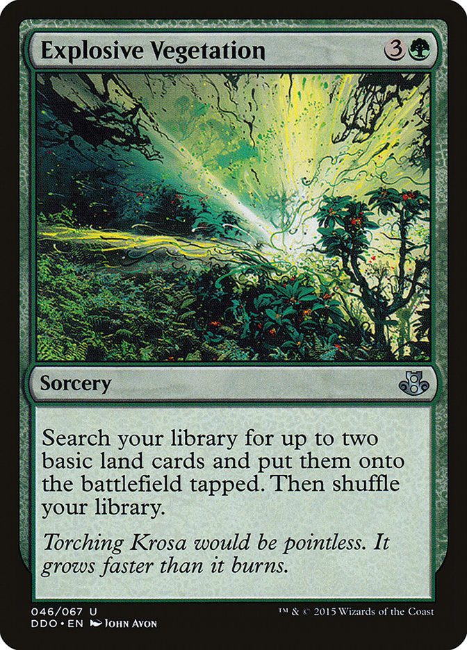 Explosive Vegetation 46 (Duel Decks: Elspeth vs. Kiora)  | Good Games Adelaide SA