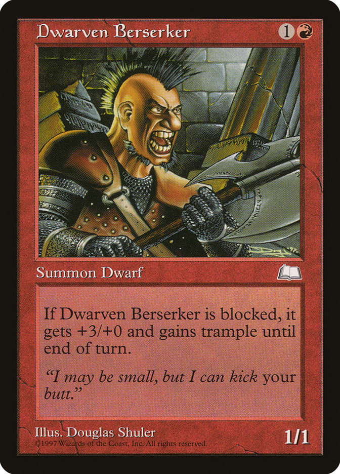 Dwarven Berserker  (Weatherlight)  | Good Games Adelaide SA